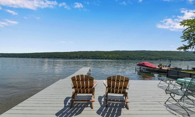 Branchport House | Scenic Lakefront Retreat at Maison Du Lac on Keuka Lake