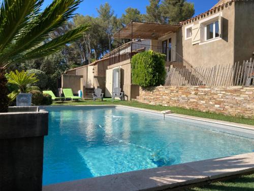 Eoures Villa | Sunny Retreat Among Pines: Pool & Family-Friendly Stay