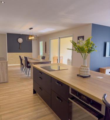 Pujols-sur-Ciron House | Modern Family Retreat with Large Garden in Bommes