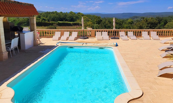 Saint-Andre-d'Olerargues House | Tranquil Maison de Campagne in Gard, Near Bagnol-sur-Cèze