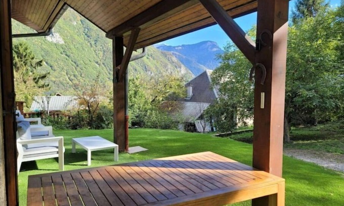 Saint-Remy-de-Maurienne House | Family-Friendly Retreat at Maison Familiale Vallée