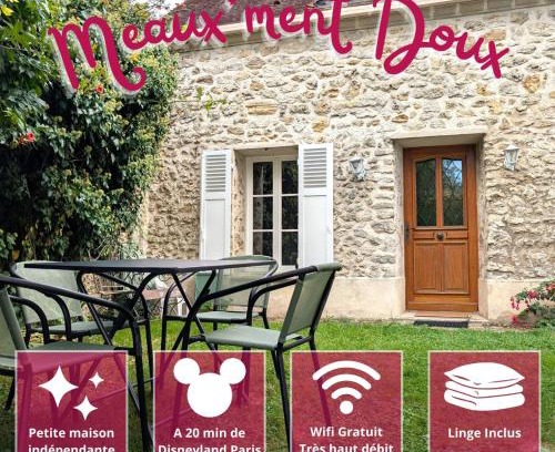 Meaux Apartment | Cozy Maison & Jardin Near Disney in Val d'Europe, Paris