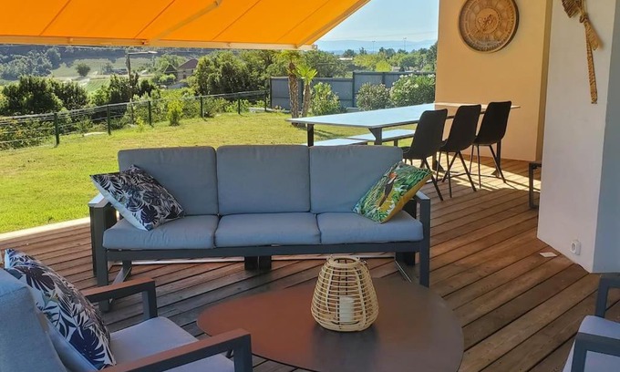 Bren Villa | Family-Friendly Villas in Bren, France with Hot Tub