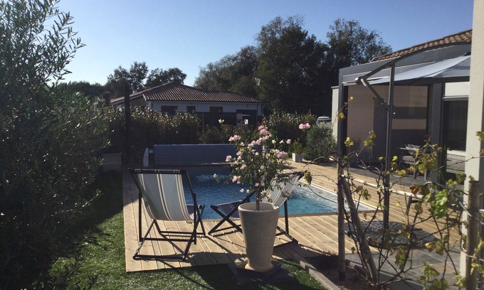 Tosse House | Comfortable Retreat Near Seignosse with Private Pool