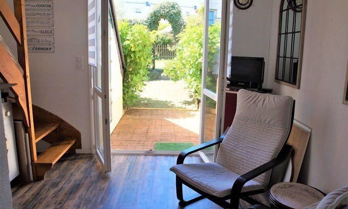 Guidel-Plages House | Cozy Maisonette Steps from the Beach with Ocean View