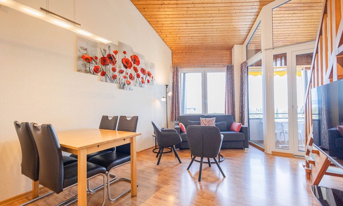 Immenstaad am Bodensee Apartment | Top-Rated Maisonette Apartment with Family-Friendly Amenities