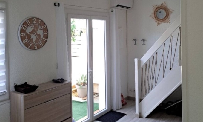 Plage d'Argeles Cabin | Maisonette Dans une Résidence Calme Avec Piscine, Parking, Extérieur