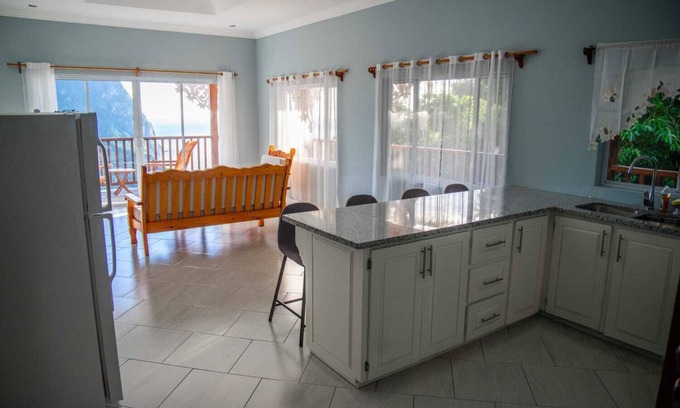 Soufriere Villa | Majestic Villa: Breathtaking Views & Pet-Friendly Comfort