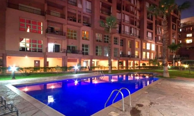 Majorelle Apartment | Charming Majorelle Cosy Flat with Pool and Family Amenities
