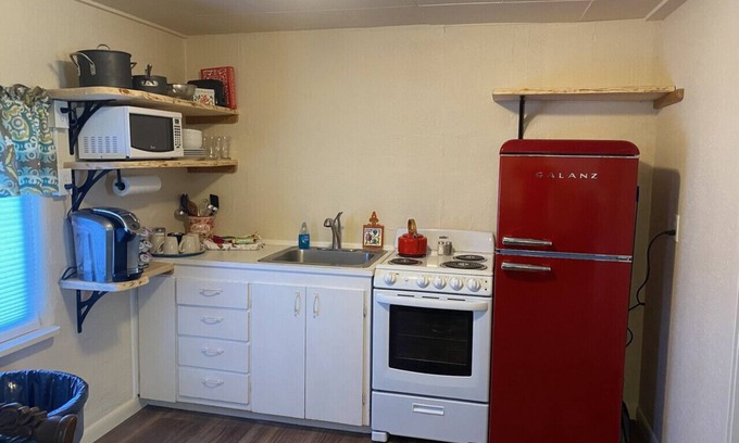 Burns House | Pet-Friendly Mama Bear Lodge with Breakfast on Court Ave