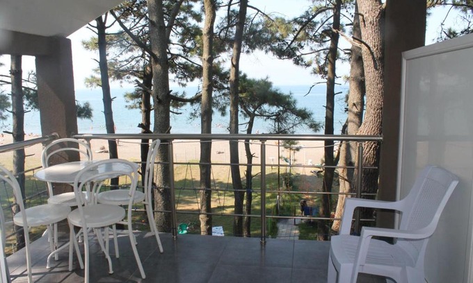 Grigoleti Hotel | Mana-Mana: Beachfront Escape with Ocean Views & Dining