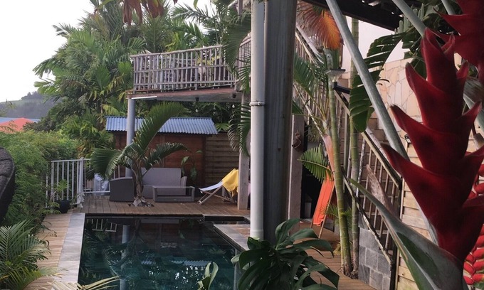 Manapany-les-Bains House | Manapany ocean view loft with private pool