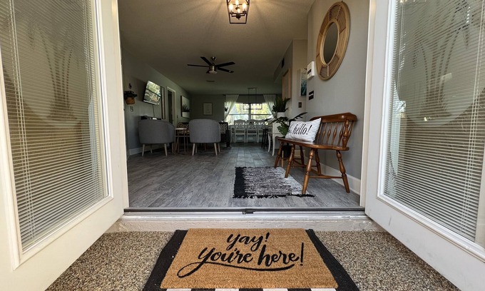Dixie Shores House | Experience Manatee Cove: Waterfront Home with Boat Lift