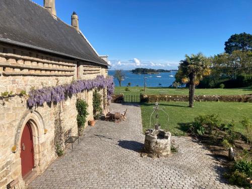 Morbihan House | Oceanfront Relaxation at Manoir de Kerat with Hot Tub