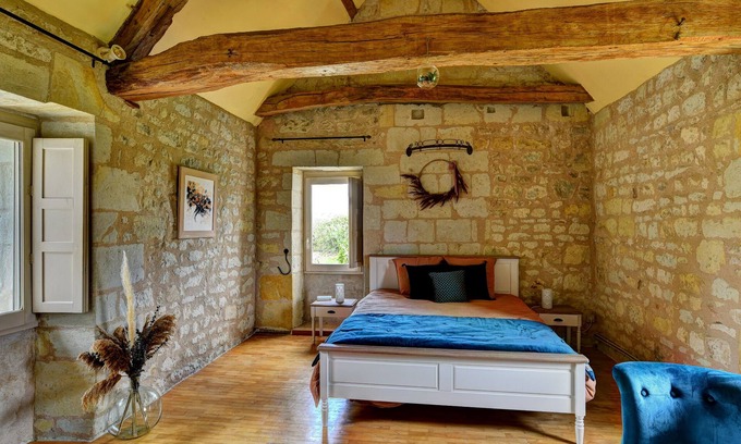 Deneze-sous-Doue Other | Escape to Manoir de Rousse: Relax by the Private Pool