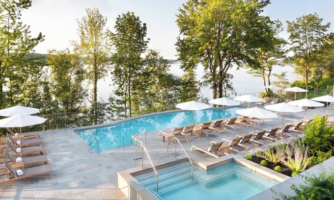 North Hatley Hotel | Elegant Manoir Hovey: Spa, Pool & Rated 9.6/10 by Guests