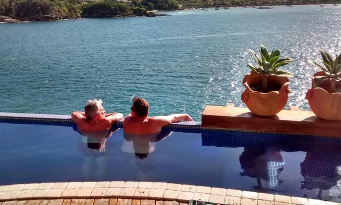 Buzios Villa | Ocean View Retreat: Mansao 11m do Mar with Private Pool