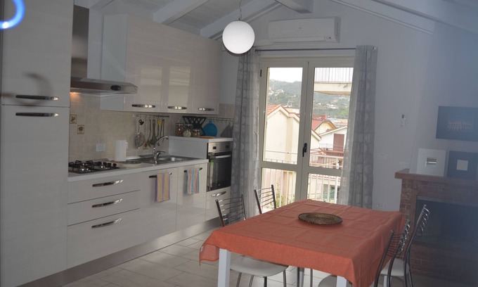 Agropoli Apartment | Experience Mansard Inside Agropoli with Pool & Ocean Views