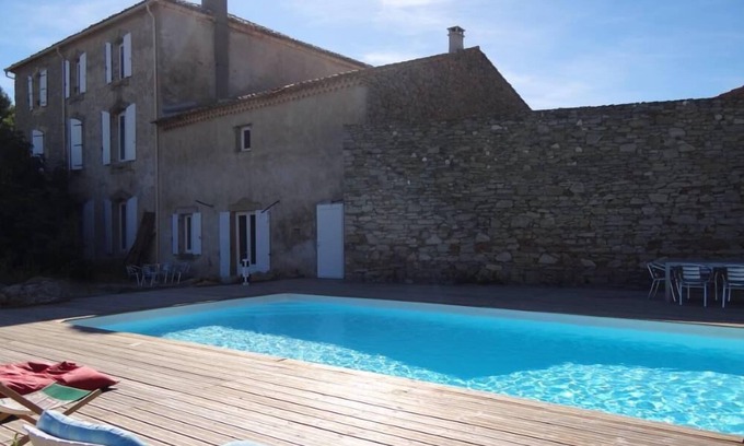 Pepieux House | Charming Pépieux Mansion: Guest Rated 9/10 with Private Pool