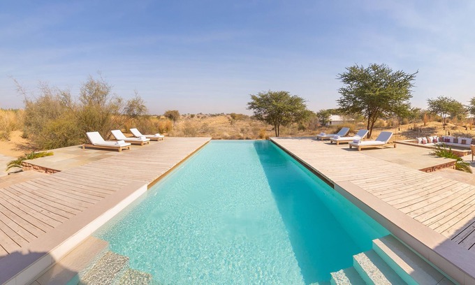Shergarh Resort | Discover MANVĀR Kumat Thar Serenity Camp with Pool & Breakfast