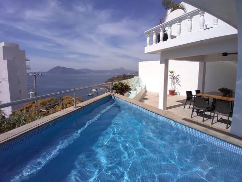 Las Hadas Apartment | Manzanillo Private Plunge Pool Ocean Views