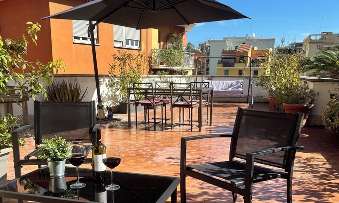 Monte Sacro Apartment | Charming Apartment with Large Terrace Near Metro B1