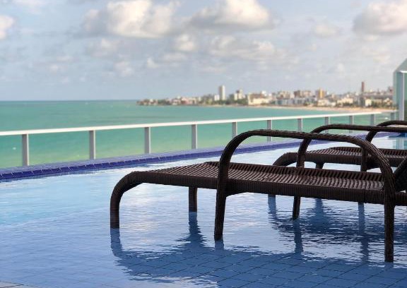 Cabedelo Apartment | Relax at Mar Bello Plaza with Ocean Views & Pool Access