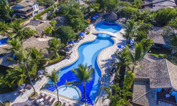 Arraial d'Ajuda Hotel | Relax at Mar Paraíso Hotel with Ocean View and Spa