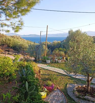 Volos House | Discover Marathos Hill: Oceanfront Bliss for Families