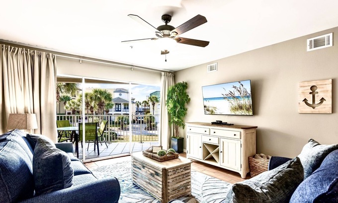 Miramar Beach Condo | Maravilla 3205: Oceanfront Retreat with Private Beach Access