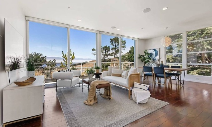 Sharp Park House | Discover Marbella Lane: Unique Design with Spa & Hot Tub