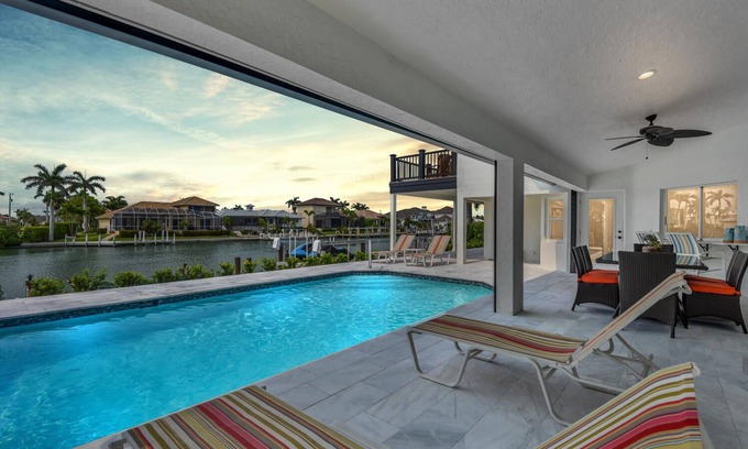 Marco Island House | Mariana Court: Oceanfront Escape with Private Dock & Pool