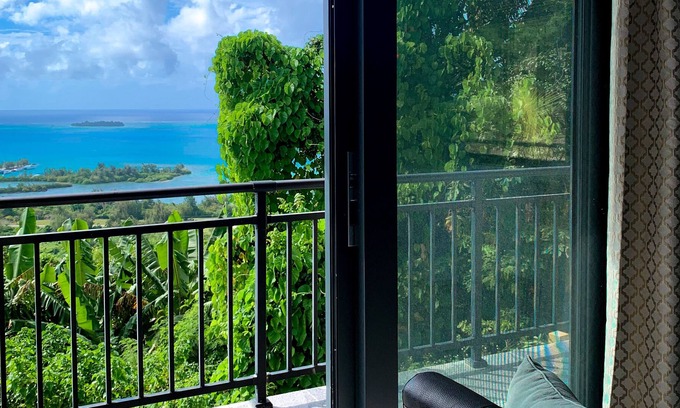 Capital Hill Apartment | Mariana’s Haven-ocean view with 5-10minutes from beaches, restaurants and stores