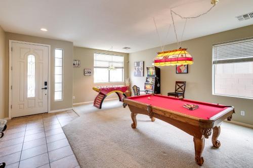 Maricopa House | Inviting Maricopa Oasis with Game Room & Family Amenities