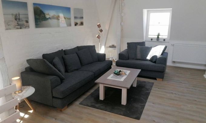 Wismar Apartment | Guest Rated 10/10: Marienblick Hotel with Family Kitchen