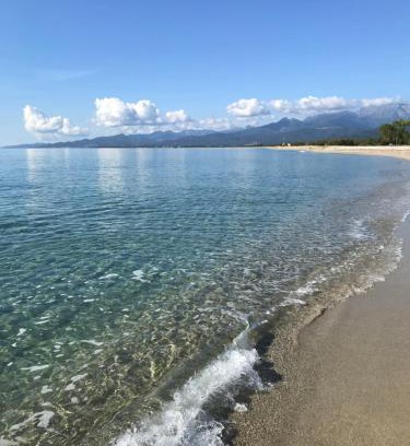 Ghisonaccia Apartment | Discover Seaside Bliss at Marina Corsa with Private Beach