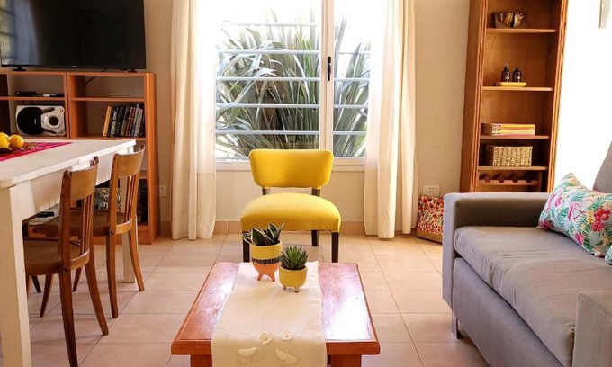 Balneario El Condor House | Discover Marina El Condor: Pet-Friendly Retreat with Hot Tub