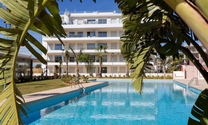 Denia Apartment | Prime Location at MARINA REAL 4 by the Marina with Pool