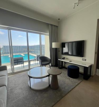 Sidi Abd El-Rahman Apartment | Marina View Serviced Apartment at The Address Beach Resort Marassi
