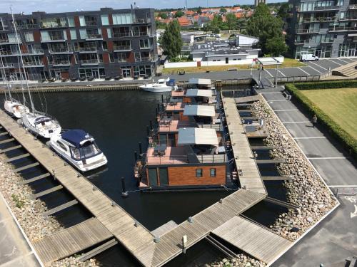 Nykobing Falster Boat Rental | Family-Friendly MarinaVilla with Kitchen & 9/10 Guest Rating