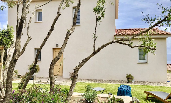 Porto Pollo Villa | Casa Alta in Corsica: Oceanfront Retreat with Panoramic Views
