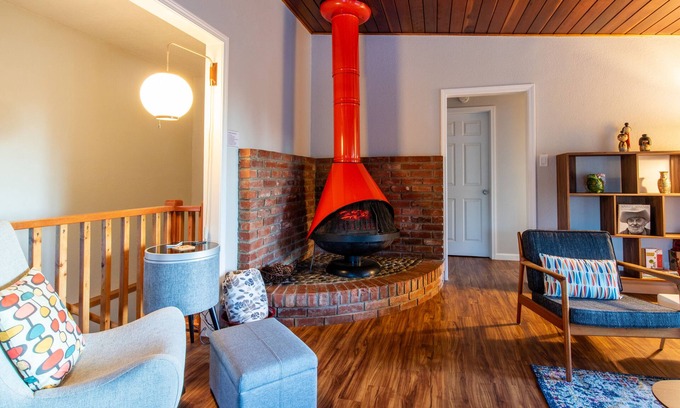 Mariposa House | Discover Mariposa Retro Retreat: Walk to Town & Pool Access