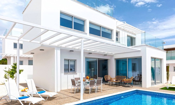 Ayia Napa Villa | Unforgettable MARLEN Villa: Oceanfront Retreat in Ayianapa