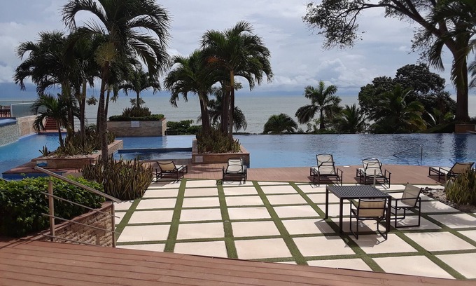 Nueva Gorgona Condo | Top-Rated Marlene's Executive Beachfront Condo with Pool