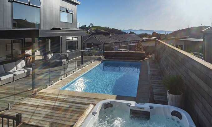Stoke House | Relax and Rejuvenate at Our Cozy Home with Heated Pool
