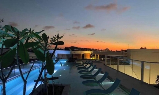 La Boquilla Apartment | Pet-Friendly Martinique 1403 with Private Pool - Top Rated!