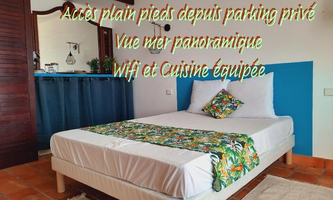 Tartane Apartment | Oceanfront Studio at Martinique La Trinité - Rated 9.1/10