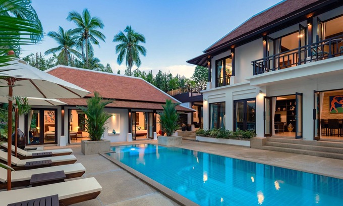 Bophut Villa | Premier Beachfront Villa Matisse with Private Pool & Views