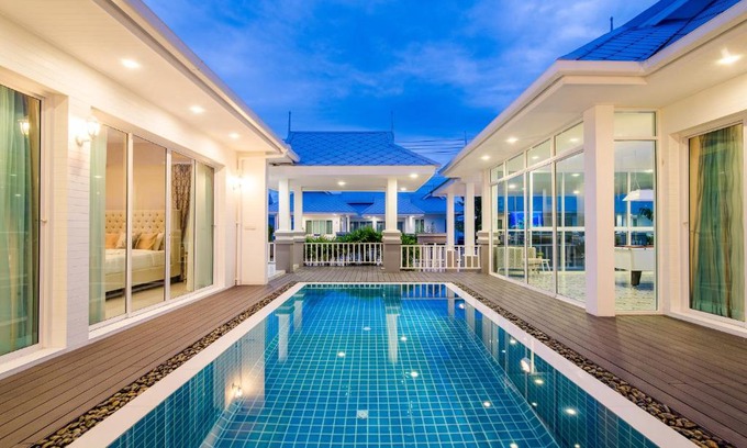 Ban Nong Sadao Villa | Relax at Marwin Pool Villa 8 with Family-Friendly Amenities