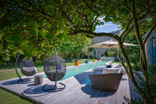 Sommieres House | Experience Oceanfront Bliss at Mas Bleu - 4-Star Retreat
